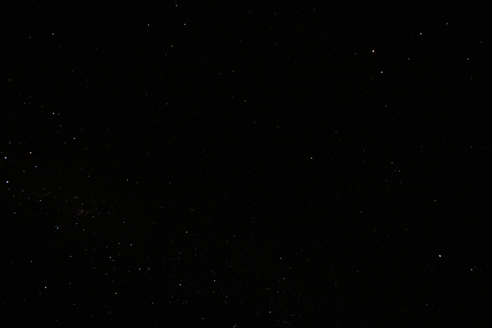 Sternenhimmel der südlichen Hemisphäre aufgenommen in Queensland